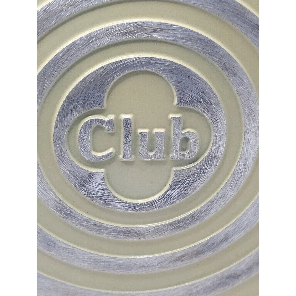 CLUB Aluminum 4 Quart Dutch Oven Stock Pot Harvest Yellow Vintage 10